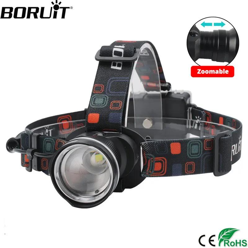 BORUiT RJ-2166 LED 工, ķ  ɿ,  , AA ͸  ġ, 1000LM, 3   Ʈ